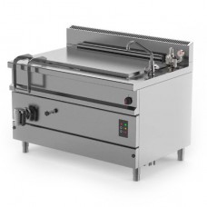 Easypan - Fixed Gastronorm pressurised boiling pan indirect gas heating 370L