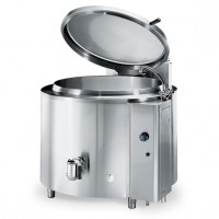 EasyPan - Indirect steam heating fixed cylindrical pan 540lt