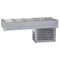 Refrigerated bain marie, fits 2 rows x 2 1/2 size pans, pans not included