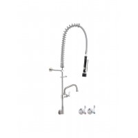 Concealed Wall Mount Stainless Steel Pre Rinse Unit with 12