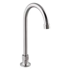 12 Stainless Steel Hob Mounted Gooseneck Spout Tap