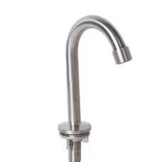 Stainless Steel Knee Basin Spout