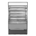 48 Upright Open Air Refrigerator With Illuminated Sign Panel and Night Blind, R290, 963L