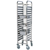 YC215M1 Stainless Steel 15 Tier GN Trolley
