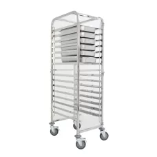 YC215LGB Multi-use Stainless Steel Trolley GN / 600 x 400