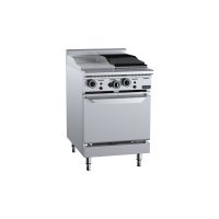 Verro Oven With 300mm Grill Plate And 300mm Char Broiler