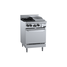 Verro Two Burner Oven With 300mm Grill Plate