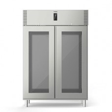 ADVANCE , 1085L Capacity Two Glass Door Freezer Cabinet | Self Contained | -15°C to -20°C