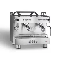 OTTO 2 Group Coffee Machine Stainless Steel Black