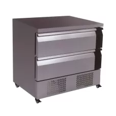 F.E.D. CBR2-2 Fridge/Freezer Two Flex drawer Counter - 179 Litre