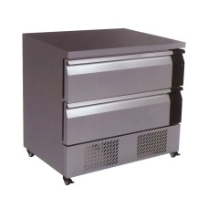 F.E.D. CBR2-3 Fridge/Freezer Two Flex drawer Counter - 265Litre