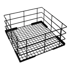 Wire High Sided Glass Basket - 180(h)x350(w)x350(d)mm