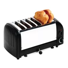 Classic Vario Toaster 6 Slice Black Matt