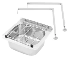 Stainless Steel Cleaners Sink With Legs