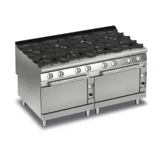 Baron Q90PCF/G1605 Queen9 8 Burner Gas Range With Double Oven - 1600mm