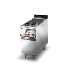 Baron Q90FREV/E422F Queen9 Evo Electric Deep Fryer With Oil Filtering - 400mm