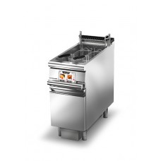 Queen9 Evo Electric Deep Fryer With Basket Lift And Oil Filtering 22L - 400mm
