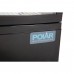 Polar  DP288-A Countertop Curved Door Display Fridge 86Ltr Black