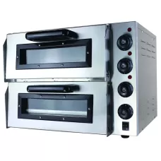 Compact Double Pizza Deck Oven 15Amp