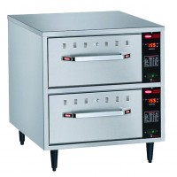 Free Standing Narrow Drawer Warmer Two Tier