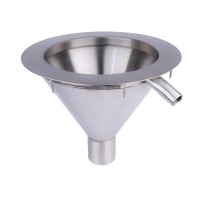 #304 Stainless Steel Conical Flushing Rim Sink 350mm