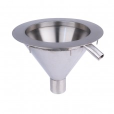 #316 Stainless Steel Conical Flushing Rim Sink 350mm
