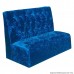 F.E.D. SL12-294S Lounge Single Blue Velvet 1100X600X1100