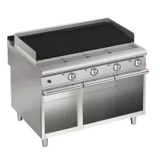 Baron Q90GV/G120 Gas Commercial Barbecue On Open Cabinet - 1200mm