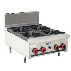 Gasmax by FED RB-4E Gas Cook Top, 4 Burners