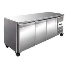 Thermaster by FED GN3100TN Tropicalised 3 Door Gastronorm Bench Fridge