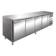 Thermaster by FED GN4100TN Tropicalised 4 Door Gastronorm Bench Fridge
