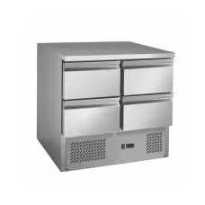 Thermaster by FED GNS900-4D 4 Drawers S/S Benchtop Fridge 900X700X850