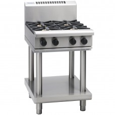 600mm Cooktop 2X Burners And 300mm Griddle On Leg Stand