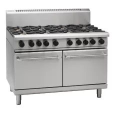 1200mm Static Double Oven Range 2XBurners & 900mm Griddle