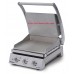 6 slice grill station, ribbed top plate and smooth bottom plate, non-stick coated (10amp)