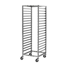 F.E.D. GTS-180 Stainless Steel Gastronorm Trolley