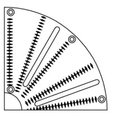 Extra Fine Grater Plate For RG-100, RG-200, RG-250, RG-7