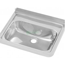 3monkeez HB-1TH Wall Mounted Stainless Steel Hand Basin (1 tap hole)