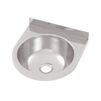 Round Stainless Steel Hand Basin