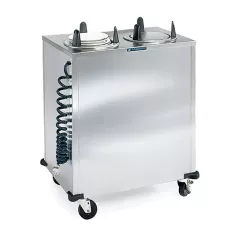 Heated Plate Dispenser Mobile Cabinet