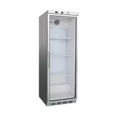 Thermaster by FED HR400G S/S Display Fridge With Glass Door 361L