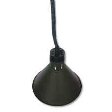 F.E.D. HYWBL08 Pull Down Heat Lamp Black 270mm Round