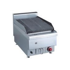 Gasmax by FED JUS-TRH40 Benchtop Gas Lava Rock Grill 400mm