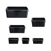 Black Poly 1/2 X 65mm Gastronorm Pan