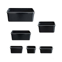 Black Poly 1/9 X 65mm Gastronorm Pan