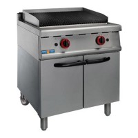 Lpg Gas Char Grill On Cabinet