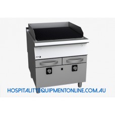 900 Kore, 800mm Free Standing Gas Chargrill With Stainless Steel Grill