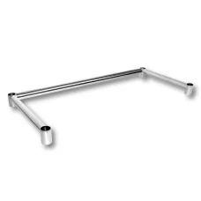 Modular Systems by FED LB6-0600/A Stainless Steel Bench Leg Brace for 600x600 Bench