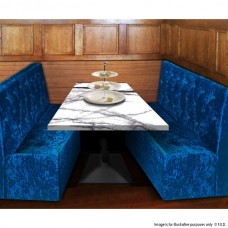 F.E.D. SL12-294D Lounge Double Blue Velvet 1100X1100X1100