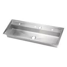 Stainless Steel Inset Practical Activities Wash Trough 1200mm Long
